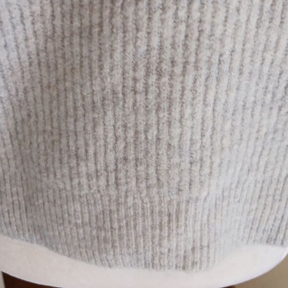 J.Crew Ribbed Gray Wool Blend Sweater. Classic. Preppy. - Picture 8 of 11